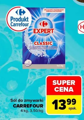 Sól do zmywarki Carrefour Expert Classic promocja w Carrefour