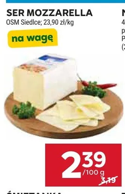 Ser Mozzarella OSM Siedlce promocja w Stokrotka
