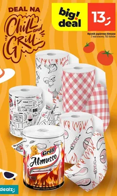 Ręcznik papierowy Almusso 2-warstwowy 150 listków promocja w Dealz