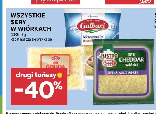 Sery w wiórkach promocja w Stokrotka