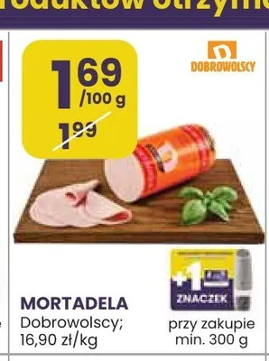 Mortadela Dobrowolscy promocja w Stokrotka
