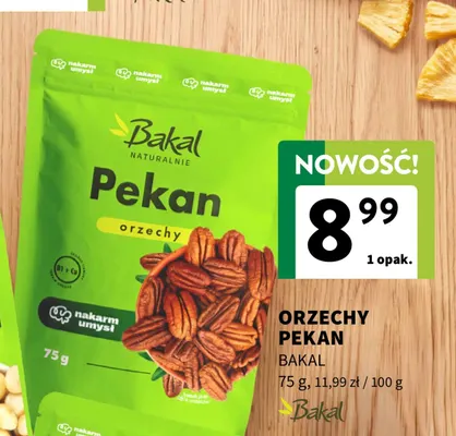 Orzechy pekan Bakal promocja w Intermarche
