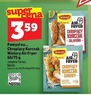 Pomysł na... Chrupiący Kurczak Jalapeno Winiary Air Fryer promocja w TOPAZ