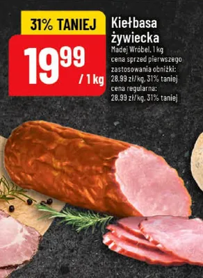 Kiełbasa żywiecka promocja w POLOmarket