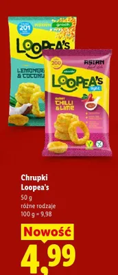 Chrupki Loopea's promocja w Lidl