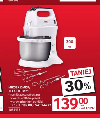 Mikser z misą Tefal HT3121 promocja w Selgros