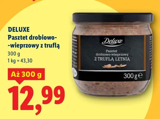 Pasztet drobiowo-wieprzowy z truflą promocja w Lidl