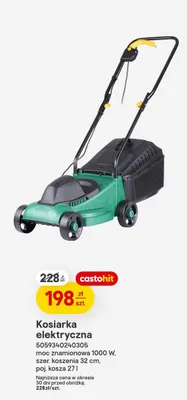 Kosiarka elektryczna promocja w Castorama