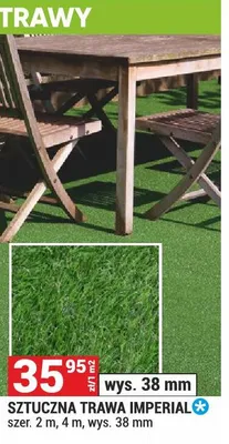 Sztuczna trawa Imperial promocja w Merkury Market