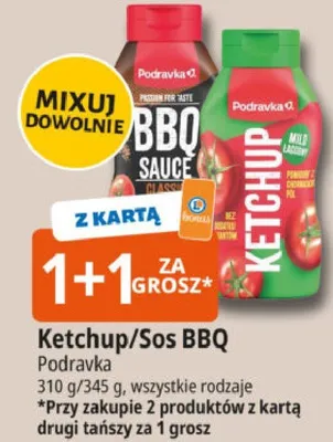 Ketchup/Sos BBQ promocja w Leclerc