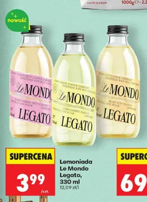 Lemoniada Le Mondo Legato promocja w Biedronka