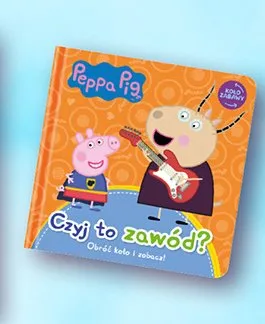 Książka dla dzieci Peppa Pig Czyj to zawód? promocja w Biedronka