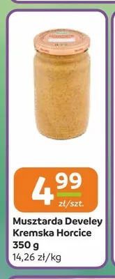 Musztarda Kremska Horcice Develey promocja w Społem Częstochowa