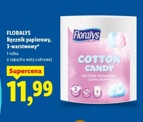 Ręcznik papierowy, 3-warstwowy promocja w Lidl