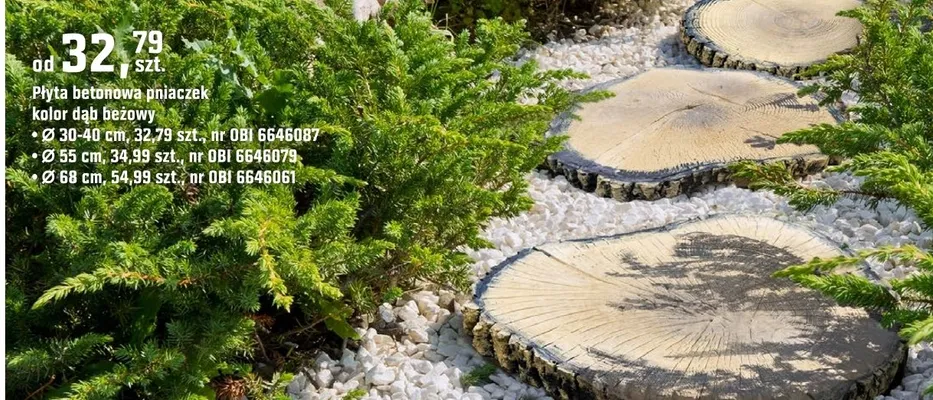 Płyta betonowa oplaczek kolor dąb bezowy promocja w OBI