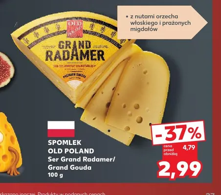 Ser Grand Gouda Old Poland promocja w Kaufland