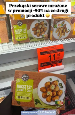 Nuggetsy serowe z chili La Finesse promocja w Aldi