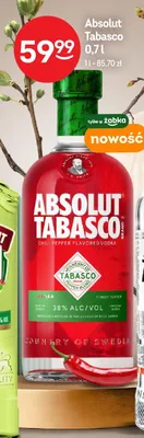 Wódka Tabasco promocja w Żabka