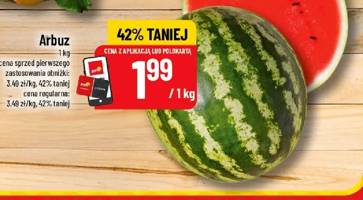 Arbuz promocja w POLOmarket