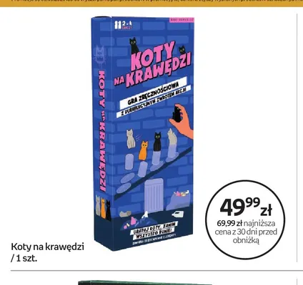 Gra Koty na krawędzi promocja w Empik