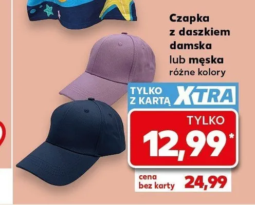 Czapka z daszkiem męska promocja w Kaufland