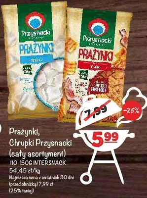 Prażynki Przysnacki Intersnack promocja w Arhelan