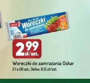 Woreczki do zamrażania Oskar 2 l promocja w Avita