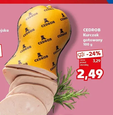 Kurczak gotowany Cedrob promocja w Kaufland