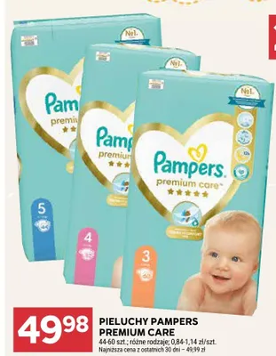 Pieluchy Premium Care promocja w Stokrotka