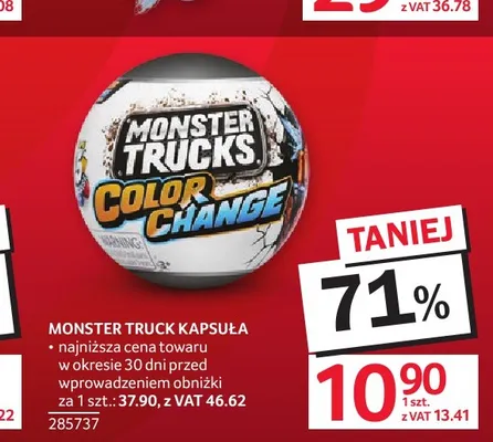 Monster Truck Kapsuła Color Change promocja w Selgros