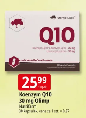 Koenzym Q10 30mg Olimp promocja w Leclerc