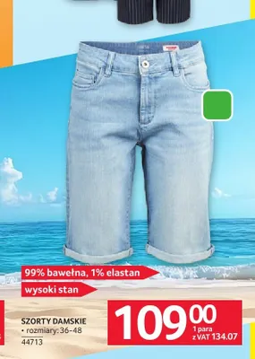Szorty damskie promocja w Selgros