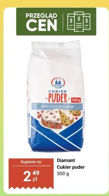 Cukier puder promocja w Biedronka