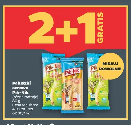Paluszki serowe Pik-Nik promocja w Netto