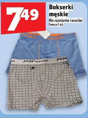 Bokserki męskie promocja w TOPAZ