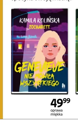 Książka Kamila Kolińska Genevieve nie mówiła wszystkiego promocja w Empik