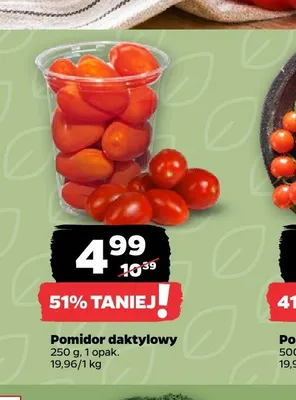 Pomidor daktylowy promocja w Netto