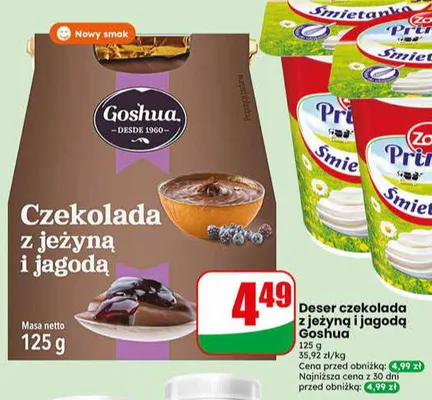 Śmietanka 30% Primo Zott promocja w Dino