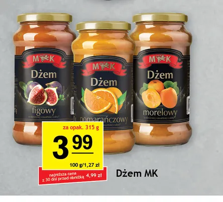 Dżem pomarańczowy MK promocja w Gram Market