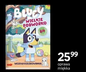 Książka Bluey Wielkie podwórko oprawa miękka promocja w Empik
