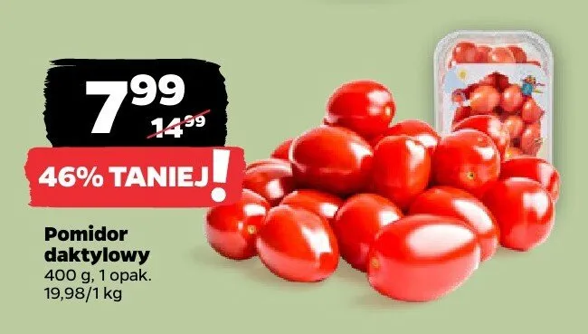 Pomidory koktajlowe promocja w Netto