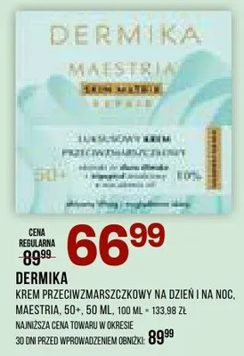 Krem przeciwzmarszczkowy na dzień i na noc promocja w Drogerie Natura