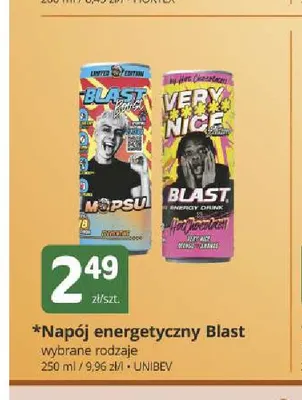 Napój energetyczny Blast promocja w Marketvita