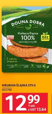 Kiełbasa śląska Dolina Dobra promocja w Selgros