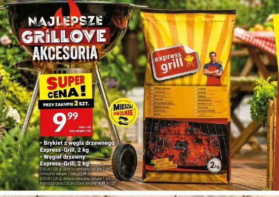 Brykiet z węgla drzewnego Express-Grill promocja w Twój Market