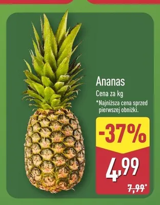 Ananas promocja w Aldi