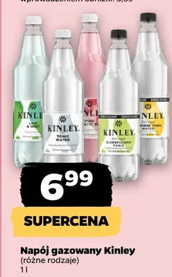Napój gazowany Kinley promocja w Netto