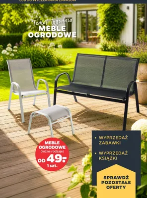 Meble ogrodowe promocja w Netto