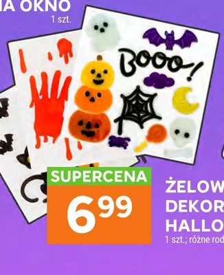 Żelowa dekoracja na Halloween promocja w Stokrotka
