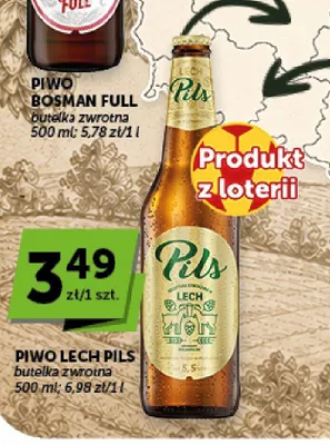 Piwo Lech Pils promocja w Euro Sklep